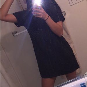 Gray Dress with Pockets